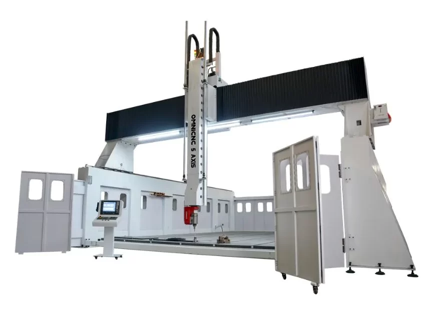 5 axis cnc router 845x630 - OMNI 5 Axis CNC Routers: Power and Precision for Industry Professionals