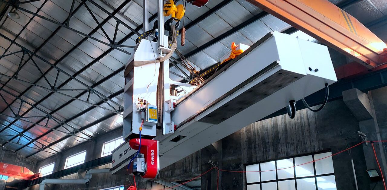 5 axis gantry 1280x630 - 5 Axis CNC Router Gantry Moving