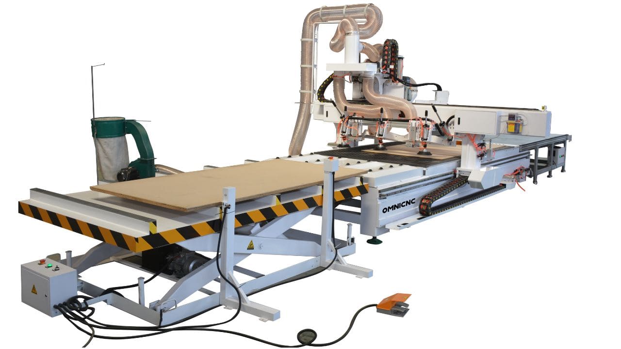 auto1 - Máquina fresadora CNC para ebanistería | Autoloader