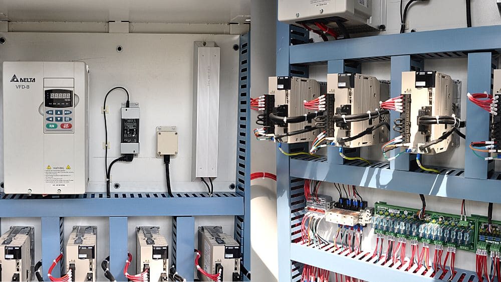 control cabinet 1 - Industrielle CNC-Fräse mit ATC | Pro Serie