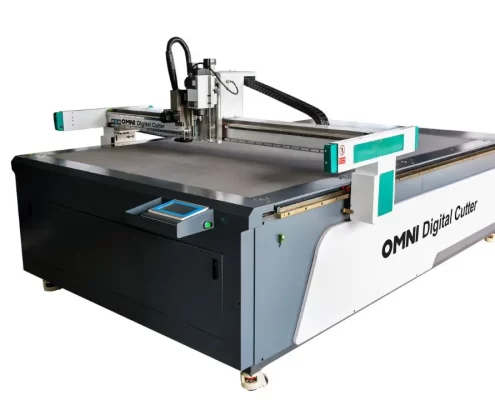 digital cutting machine with static table 495x400 - Solution de découpe numérique - Matériaux souples