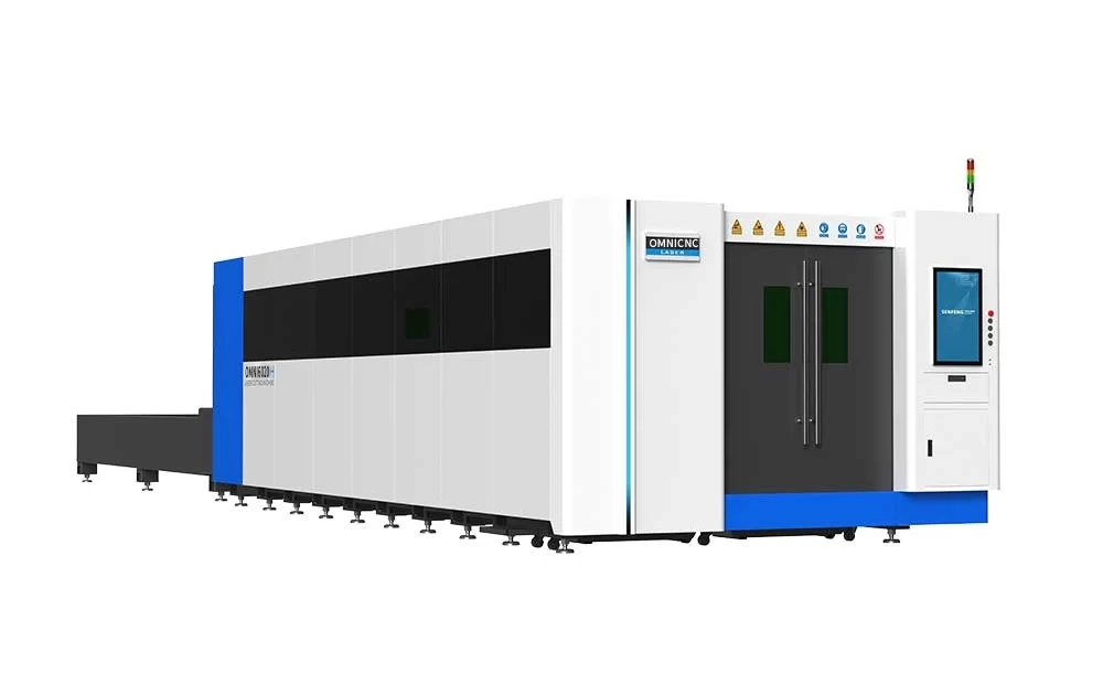 encloser fiber laser cutting machine 1000x630 - 12kw + آلة القطع بليزر الألياف عالية الطاقة