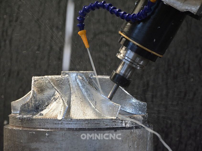 impeller mold making 1 845x630 - Solutions CNC pour la fabrication de moules