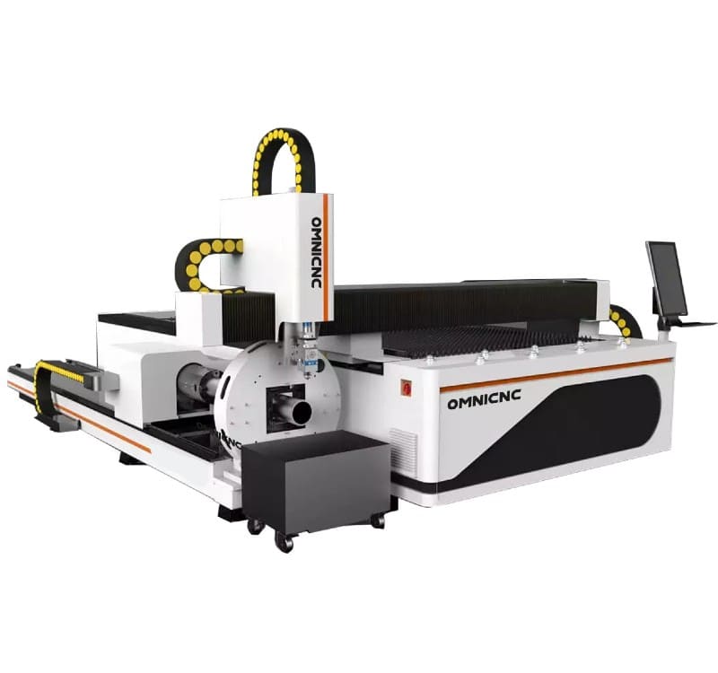 plate tube fiber laser 1 - Sheet Metal & Tube Laser Cutting Machine